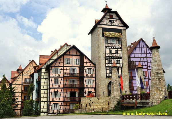 Красивый город Эльзаса Кольмар (Colmar)