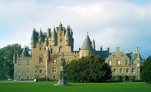 Замок Глэмис Шотландия