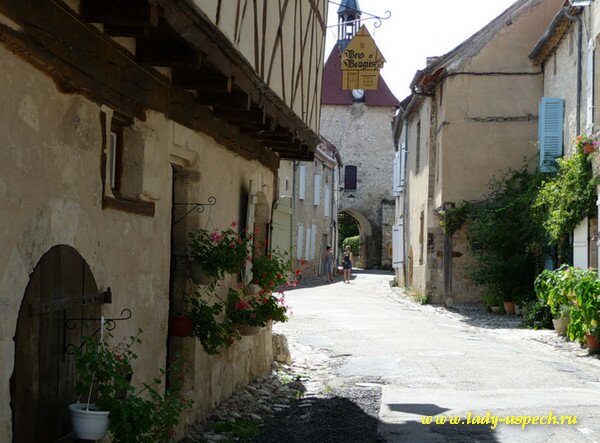 Красивая деревня Франции Charroux