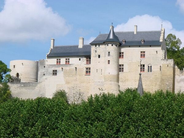 Замки Луары. Замок Шинон (Château de Chinon)