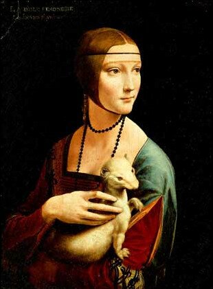 Дама с горностаем Леонардо да Винчи