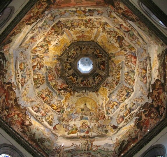 Купол собора Санта Мария дель Фьоре (Santa Maria del Fior). Флоренция