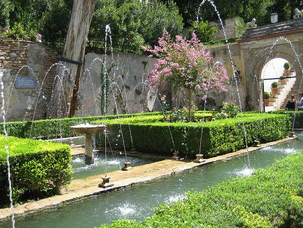 Сады Генералифе Гранада, Испания