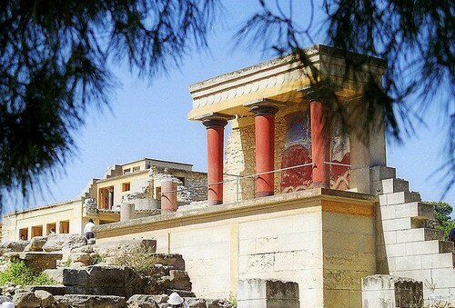 Остров Крит Греция. Кносский дворец