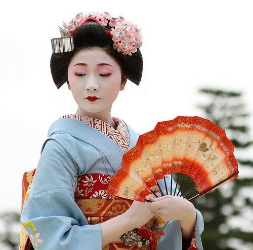Японские гейши Киото