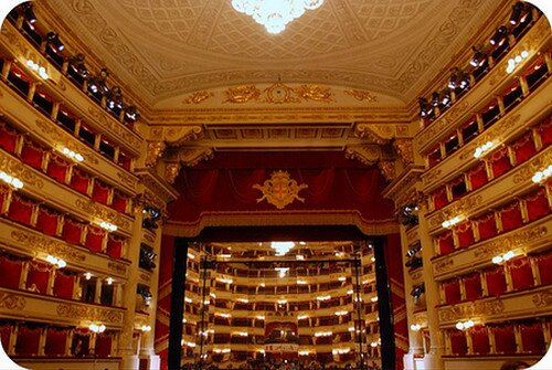 Театр Ла Скала Милан, Италия