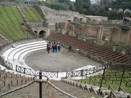 Большой театр город Помпеи, Италия