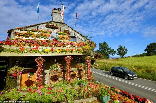 цветочный дом Анны и Робина Стрейндж