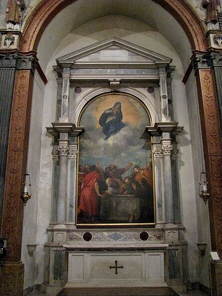 Вознесение Девы Марии Тициана (Duomo di Verona)