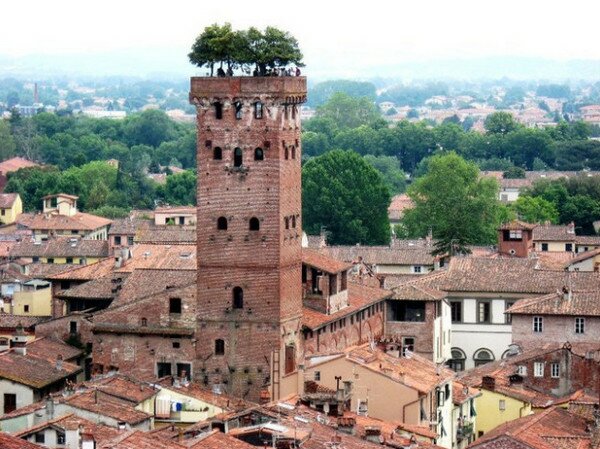 Башня Гуиниджи, Лукка Италия