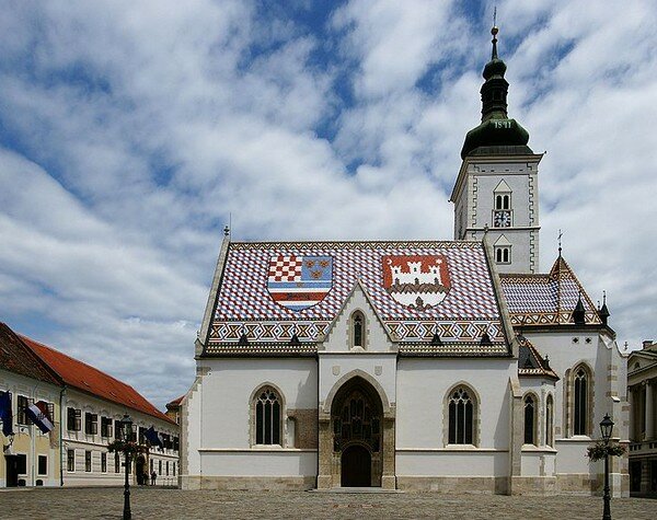 Церковь Святого Марка Загреб, Хорватия